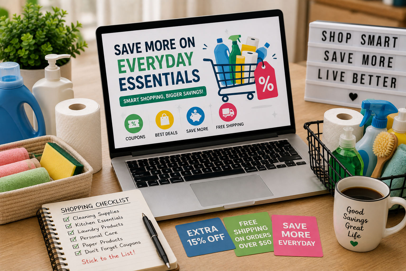 How to Save Money on Everyday Household Essentials